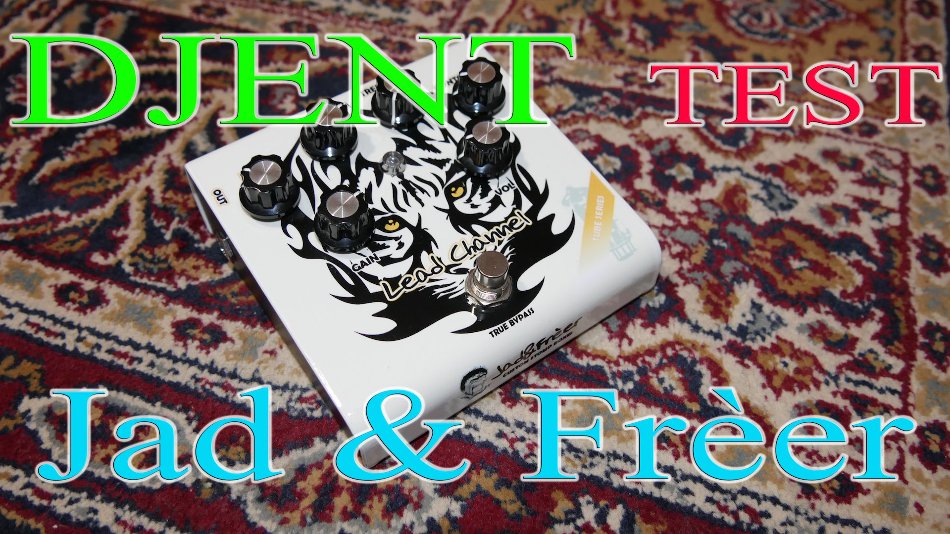 Guitar Pedal Distortion – Jad & Freer “Lead Channel” Test