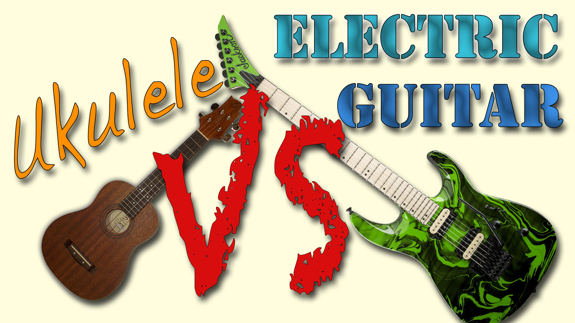 Ukulele VS Electric Guitar