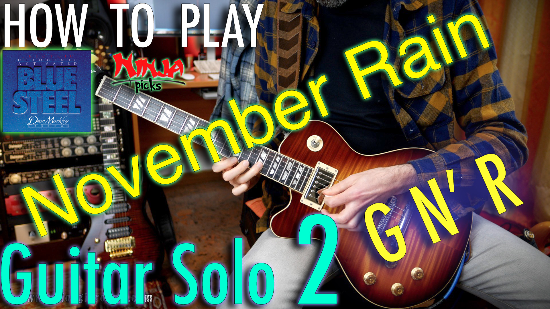 Tutorial “November Rain” Guitar Solo 2 – Guns N’ Roses