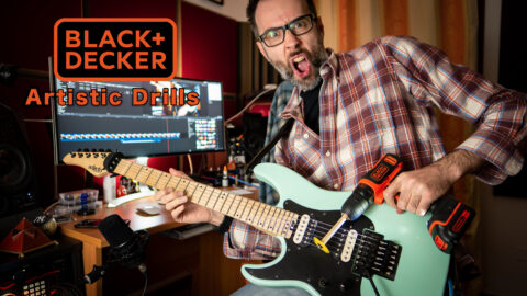 Black and Decker Guitar Drill - Video Test Black and Decker Guitar Drill - Video Test