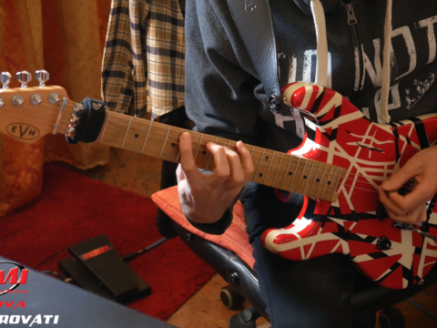 EVH Striped and Bogner Ubershall – Shredding the intro of the next Video