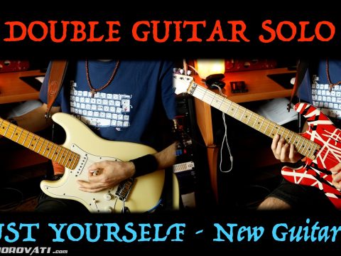 New Double Guitar Solo (Strato VS Striped Guitar) on my Track “Trust Yourself” – Giorgio Rovati