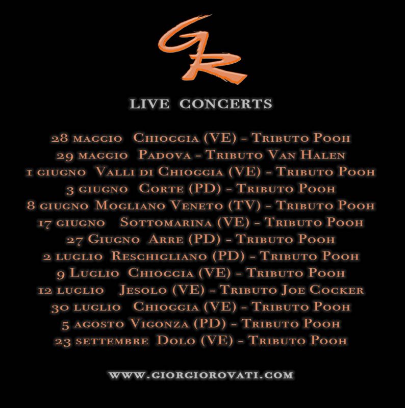 Update Concerti Live GR