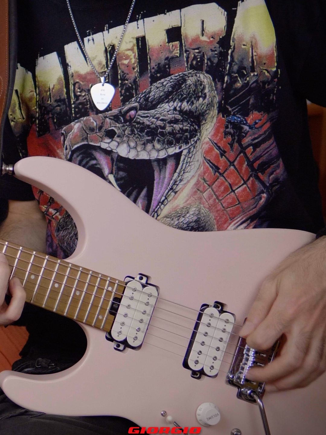 Fusion Guitar Lick with an Amaj7#11 Chord