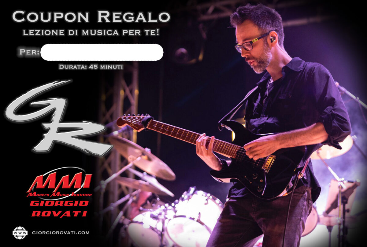 Coupon Lezione di Musica - 45 minuti
